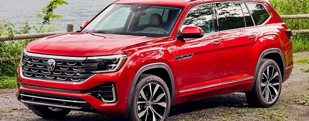 Volkswagen Atlas 2025: Мощный и технологичный семейный SUV